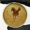 40Mm Year Of The Horse Souvenir Coins Lucky Animal Zodiac Horse Collectible Coins Metal Collection Gifts 2026  Year Souvenir