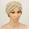 Повязка на голову Мягкая шерстяная вязаная повязка на голову с разноцветными точками Бархатная подкладка Теплая Дышащая Эластичная резинка для волос Аксессуары для волос