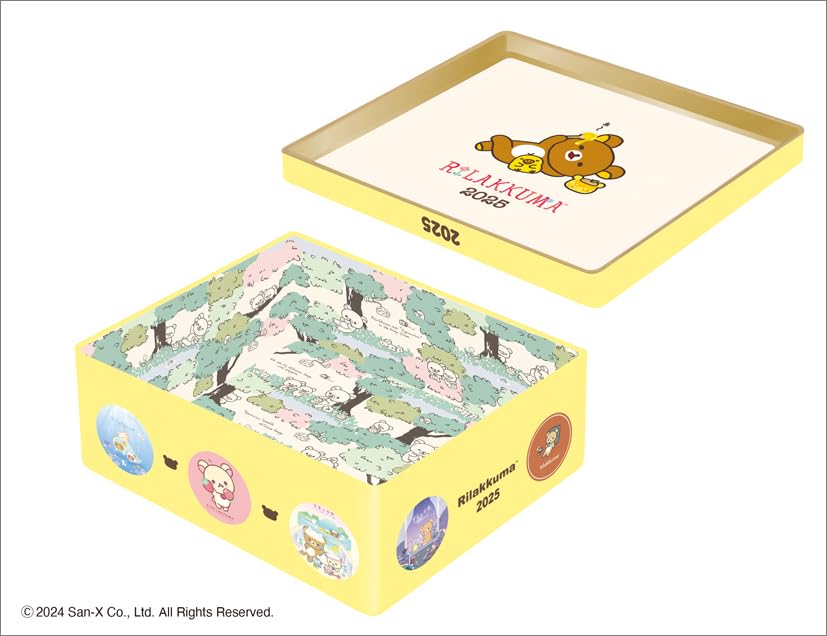 Rilakkuma Daily Calendar 2025 CL25-1117