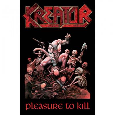 Текстильный постер Kreator Pleasure To Kill