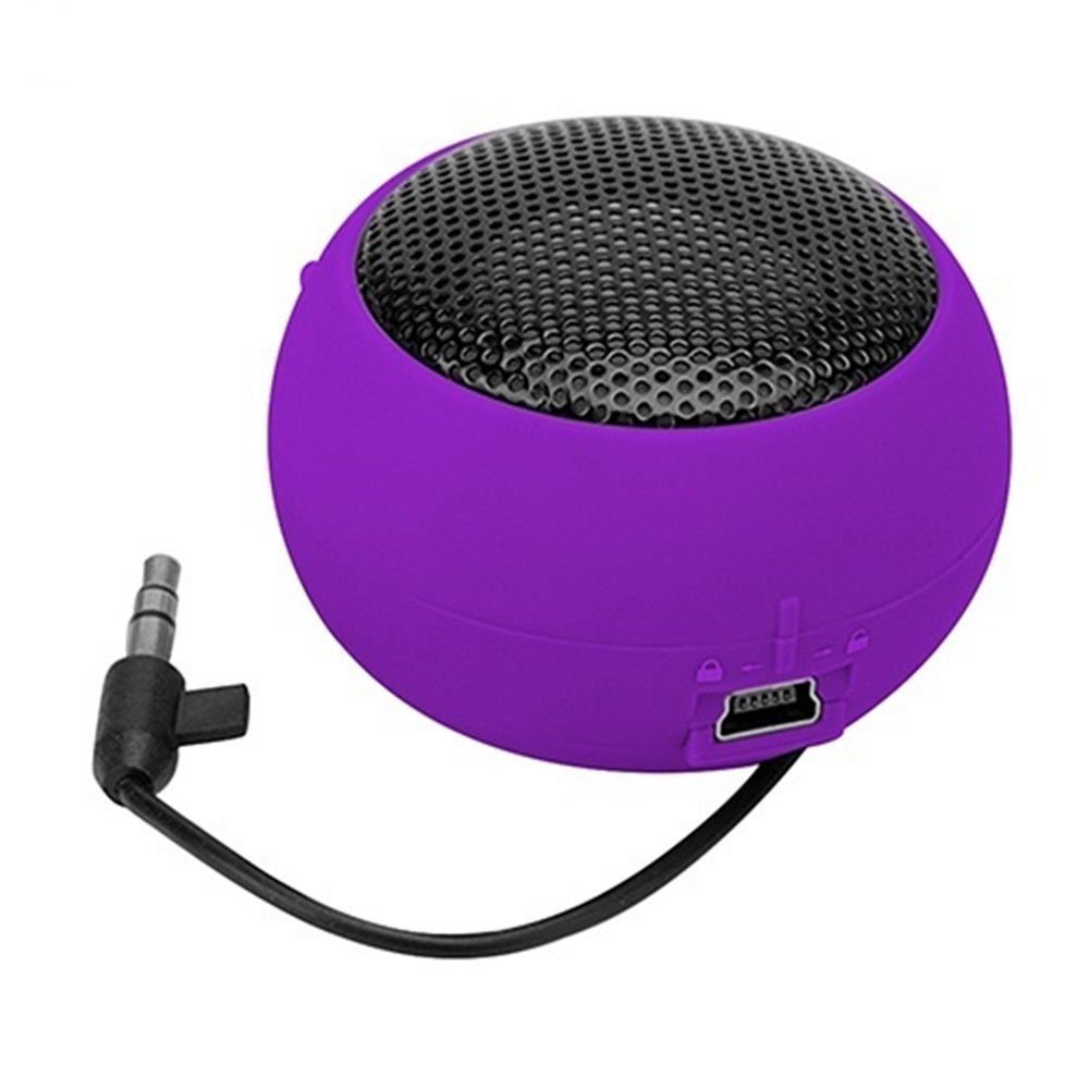 Laptop Portable Mini Loudspeaker for Phone PC Hamburger Speaker Sound Box Amplifier 3.5mm Jack