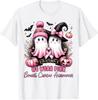 In October We Wear Pink Ghost Witch Breast Cancer Awareness T-Shirt