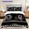 Halloween Horror Poster Bedding 1 Duvet Cover 2 Pillowcase Without Core Duvet Cover And Pillowcase Bedding Set Soft And Comfortable