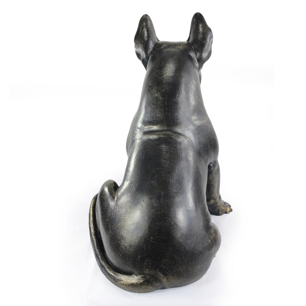 Bulterier, Bull Terrier Ii - Statuetka Psa W Naturalnym Rozmiarze, Figura W Skali 1:1, Posąg Do Ogrodu Marki Art-Dog