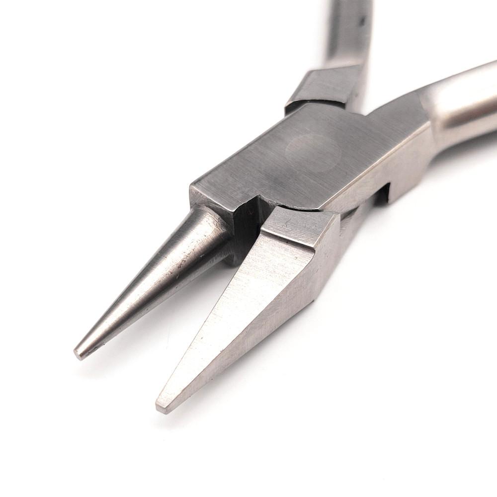 Стоматологические ортодонтические плоскогубцы, лабораторные клещи для гибки проволоки Адама, формовочные плоскогубцы, лабораторный инструмент для проволоки макс. 0,9 мм