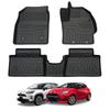 Yaris Cross 3D Floor Mats TOYOTA YARIS CROSS 3D 3D Car Mat Waterproof Mat AT TPE Material Protective Mat Resistant Interior Custom Parts Interior
