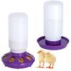 1L Chicken Feeder Bucket Water Fountain Automatic Chick Drinker Bucket Drinking Quail Drinking Bird Equipment Waterer