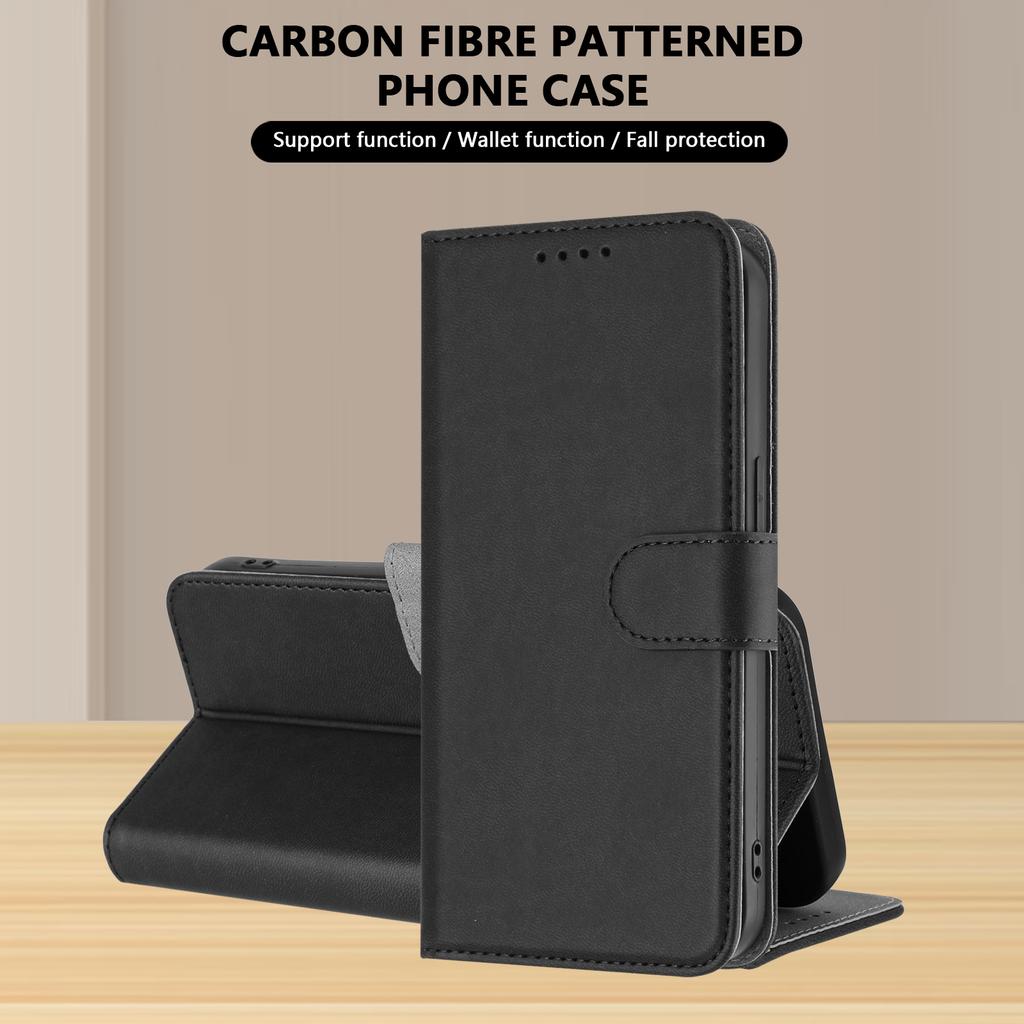 For Xiaomi Redmi 15 5G (Global) (169mm) Leather Case Solid Color Phone Cover with Wallet