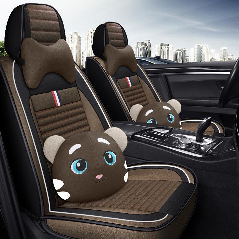 Winning Taurus Maverick Everest Buckwheat Hull Car Seat Cushion: Universal, Health-Focused, Cartoon Design for All Seasons