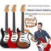 Детская игрушка электрогитара: 6-струнная бас-гитара для начинающих мальчиков и девочек