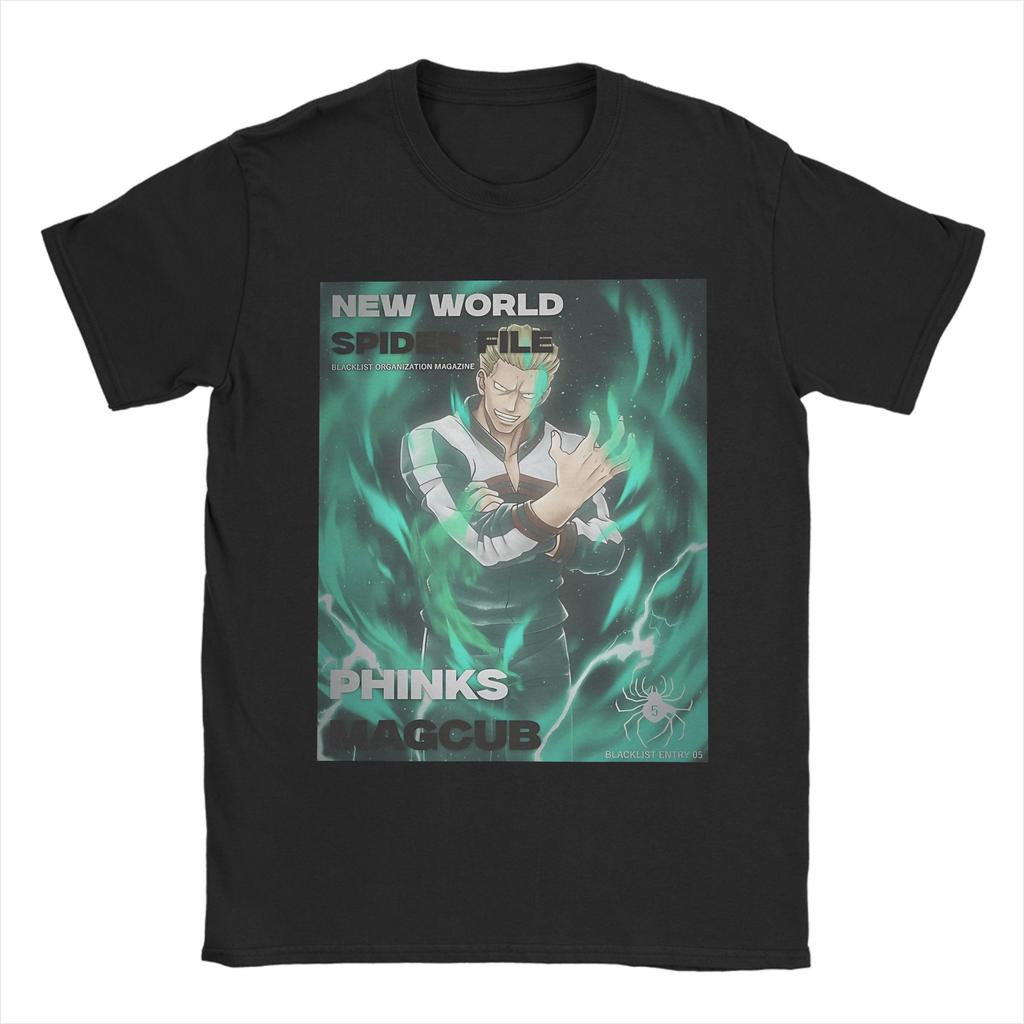 Phantom Troupe Hot Anime TShirt Couple Funny Pure Cotton T Shirts Summer Crew Neck Trending Tee Shirt Cheap Big Size Clothing