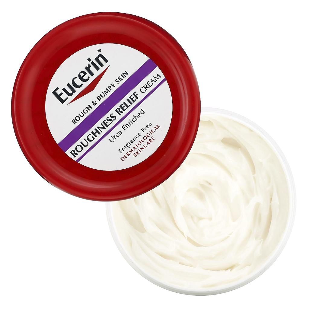 Eucerin Rough Skin Relief Cream, Fragrance-Free, 16 Oz (454 G)