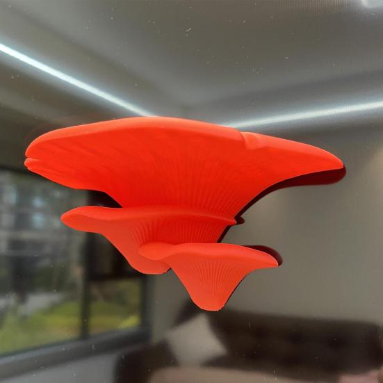 Mushroom Shape Bracket, Double Purpose Stand for Displaying And Storing Items, Wall Decoration Shelf for Glass Tiles Smooth Surfaces