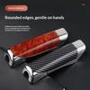 Универсальные ручки ручного тормоза для автомобиля, чехол для ручного тормоза, защитный чехол, отделка из углеродного волокна, украшение стояночного тормоза, аксессуары для интерьера