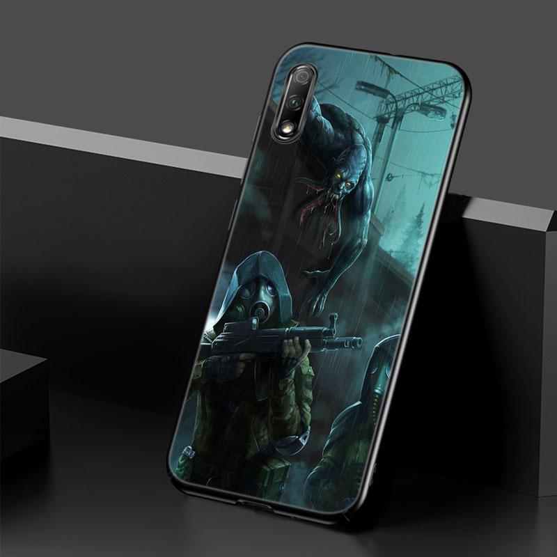 Чехол «Сталкер ясное небо» для Huawei Honor 10X Lite 7A 8A 9X 20 Pro 7S 8C 8S 8X 9A 9C 10i 20i 30i 20E 20S 8 10 Lite черный чехол