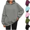 Womens Oversized Sweatshirts Fleece Hoodies Long Sleeve Pullover Fall Outfits With Pocket
