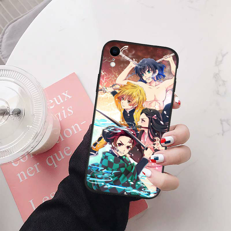 Demon Slayer Phone Case for Redmi Note 5 6 7 8 9 10 11 12 13 Pro Max Plus 12C 11S 10S 10T 10X 10A 10C 9S 9T 9A 9C Prime NFC 8T 7A 8A S2