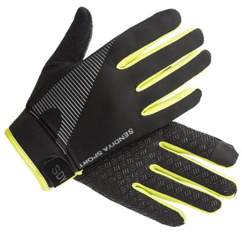 Cycling Breathable Non-Slip Touch Screen Gloves Outdoor Mountaineering Fitness Sun Proof Ultra-thin Fabric Bike Gloves