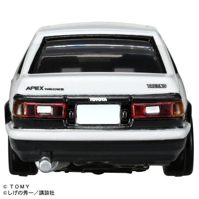 Takara Tomy Tomica Premium Unlimited 01 Initial D AE86 Trueno (Takumi Fujiwara) 1/64 Scale Diecast Car