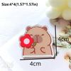 New Capybara Acrylic Badge Animals Cute Bag Pin Fashion Capybara Brooch
