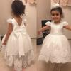 Baby Girl Dress Big Bow Newborn Baptism Beading White Princess Dresses for Baby 1st Birthday Infant Party Dress Christening Gown