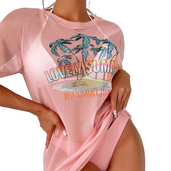 3 шт./компл., сексуальный женский комплект бикини, однотонный бюстгальтер с лямкой на шее, трусы с низкой посадкой, прозрачные трусы на шнуровке