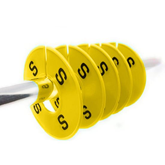 Полезная тонкая работа, отличительная одежда, компактные круглые вешалки для одежды, органайзеры, аксессуары для магазина одежды, разделители одежды