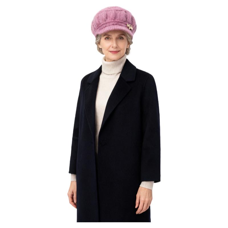 Вязаные шапки для людей среднего и пожилого возраста на осень и зиму, теплые и холодостойкие, доступны в четырех цветах