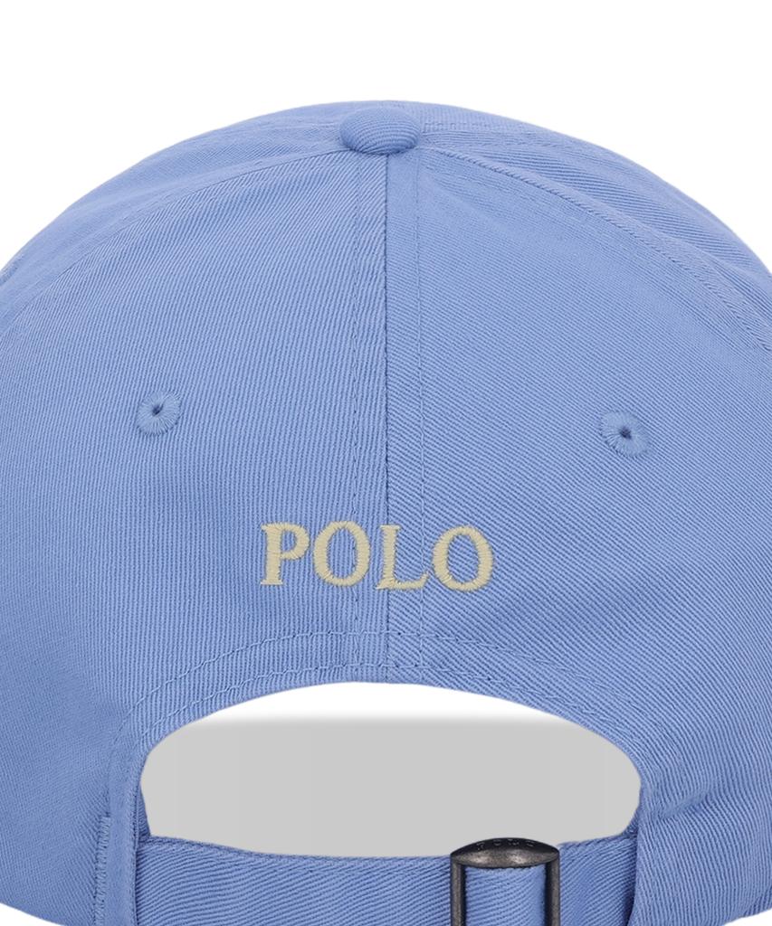 Кепка-бейсболка из хлопка чино POLO RALPH LAUREN - Средне-синий