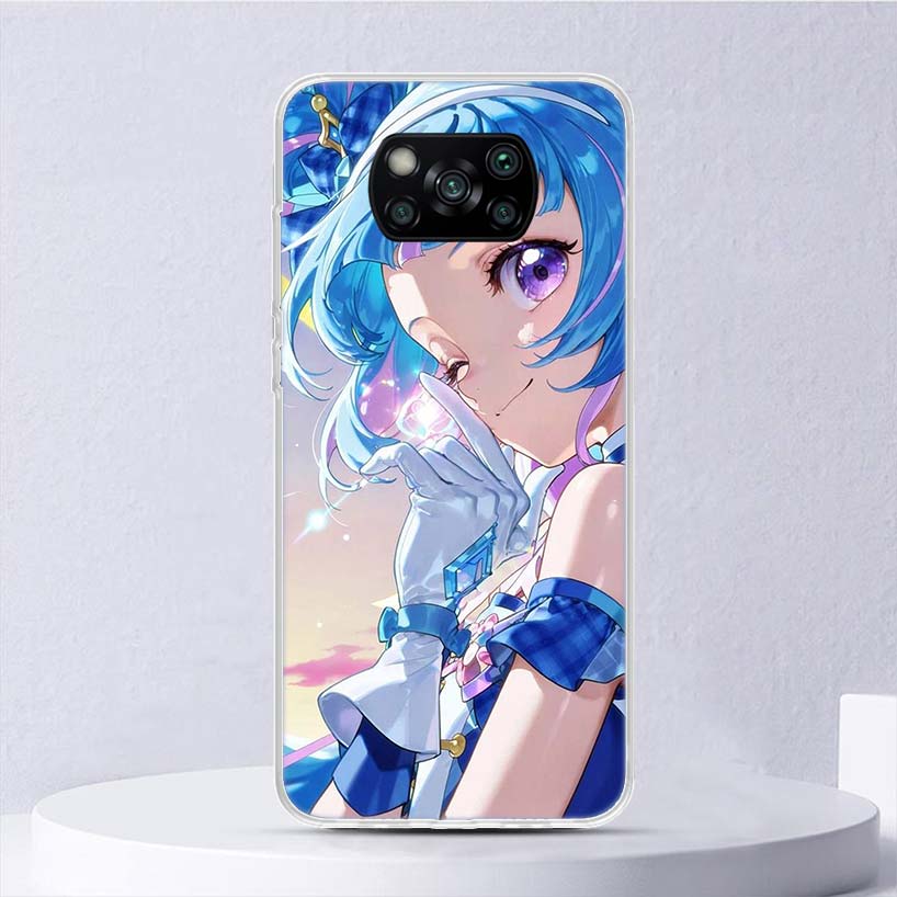 Мягкий чехол Pretty Cure для Xiaomi Poco X7 X6 X5 X4 X3 Nfc F7 Ultra F6 F5 Pro Чехол для телефона F4 Gt F3 M5S M4 M3 M5 M6 Coque