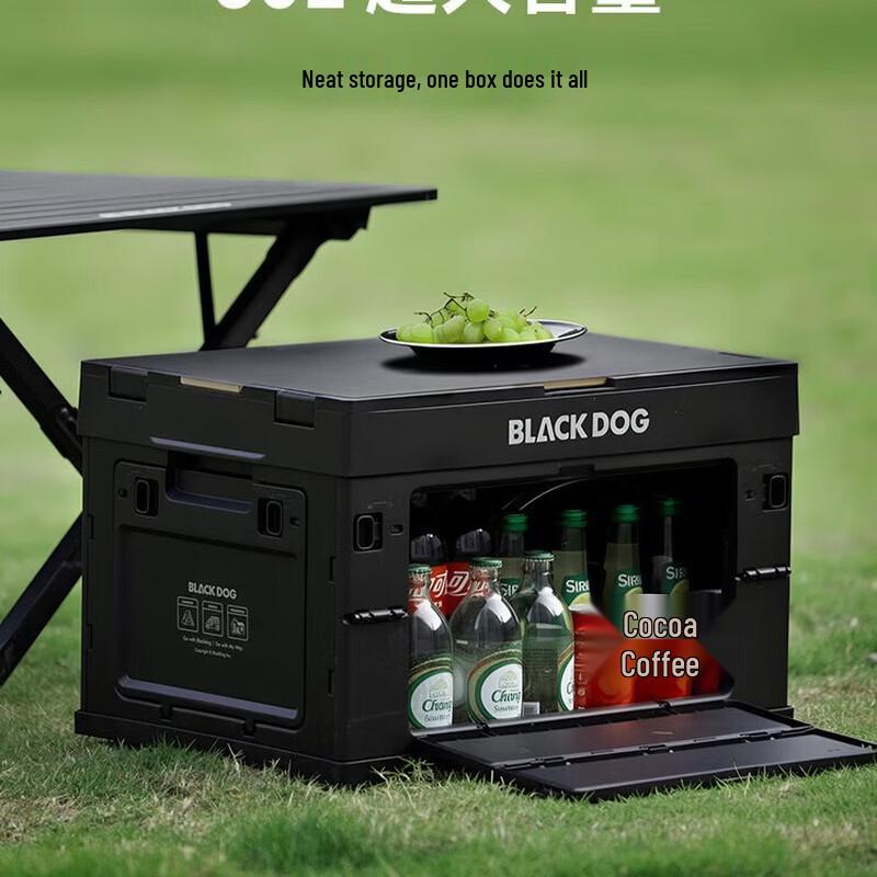 Складной уличный ящик для хранения Black Dog 50 л
