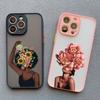 Женский модный чехол для телефона с цветком ромашки для iPhone 15 12 11 Pro Max 13 14 Pro Max Mini 15 14 7 8 Plus SE2 XR XS X Задние крышки