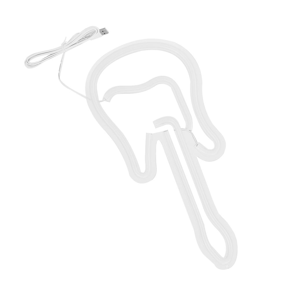 Neon Light USB GuitarShaped LED Lamp for Home Bar Hotel Beach Christmas Decoration