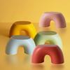 Children Stool Plastic Kids Stool Skid Resistant Footstool Multifunctional Step Stool for Bathroom