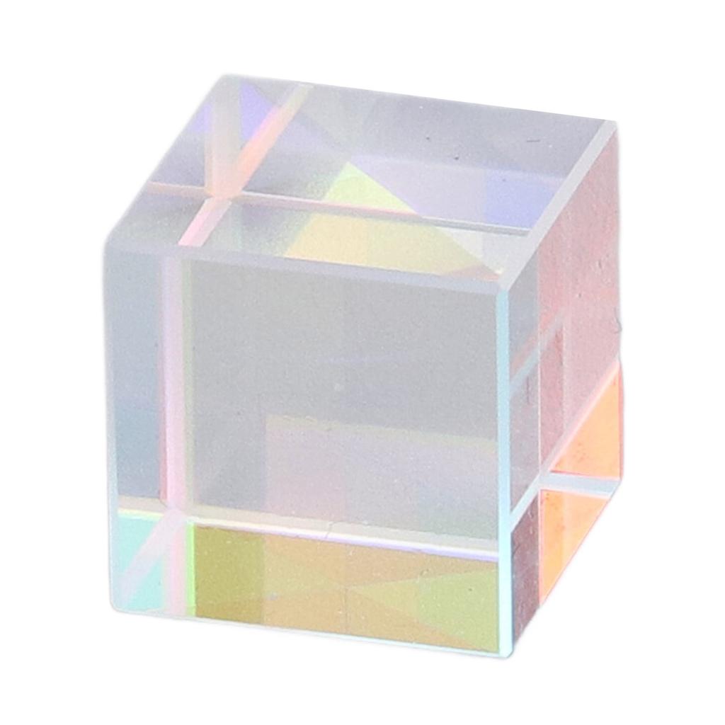 Dichroic   Prism Colorful Glass   Prism for Physics Teaching Research Decoration Art Education