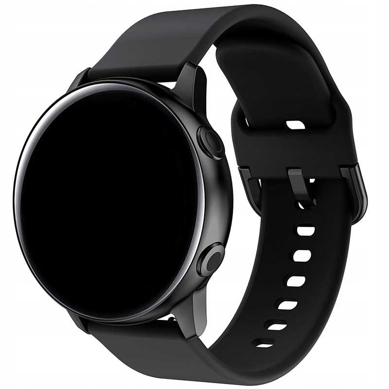 Sc Silicone Band 22Mm Black
