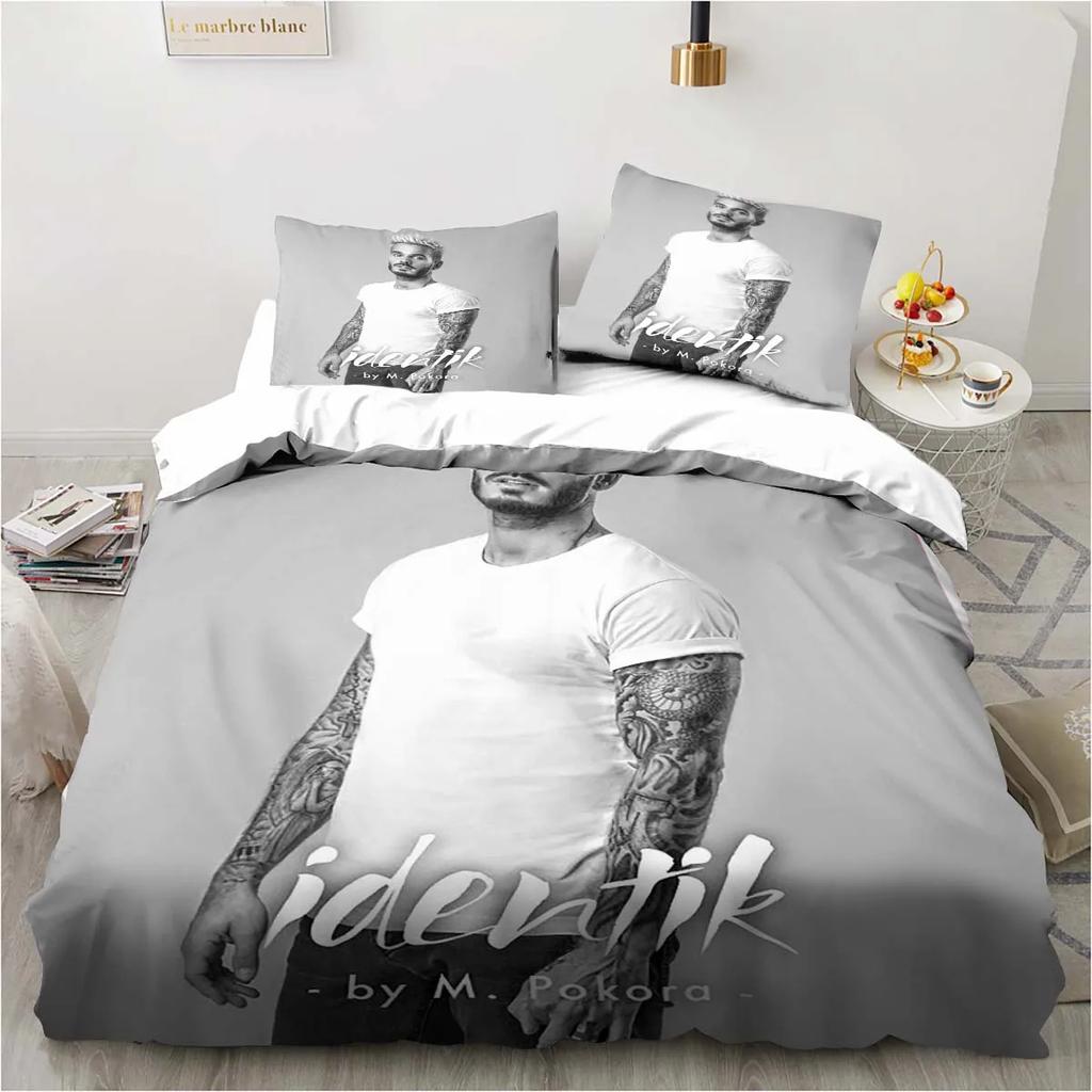 3D-печать Singer M. Постельный комплект Pokora Пододеяльник Одеяло Комплект для кровати Пододеяльник Наволочка, Размер Кинг Квин Твин Мальчики Девочки Взрослый