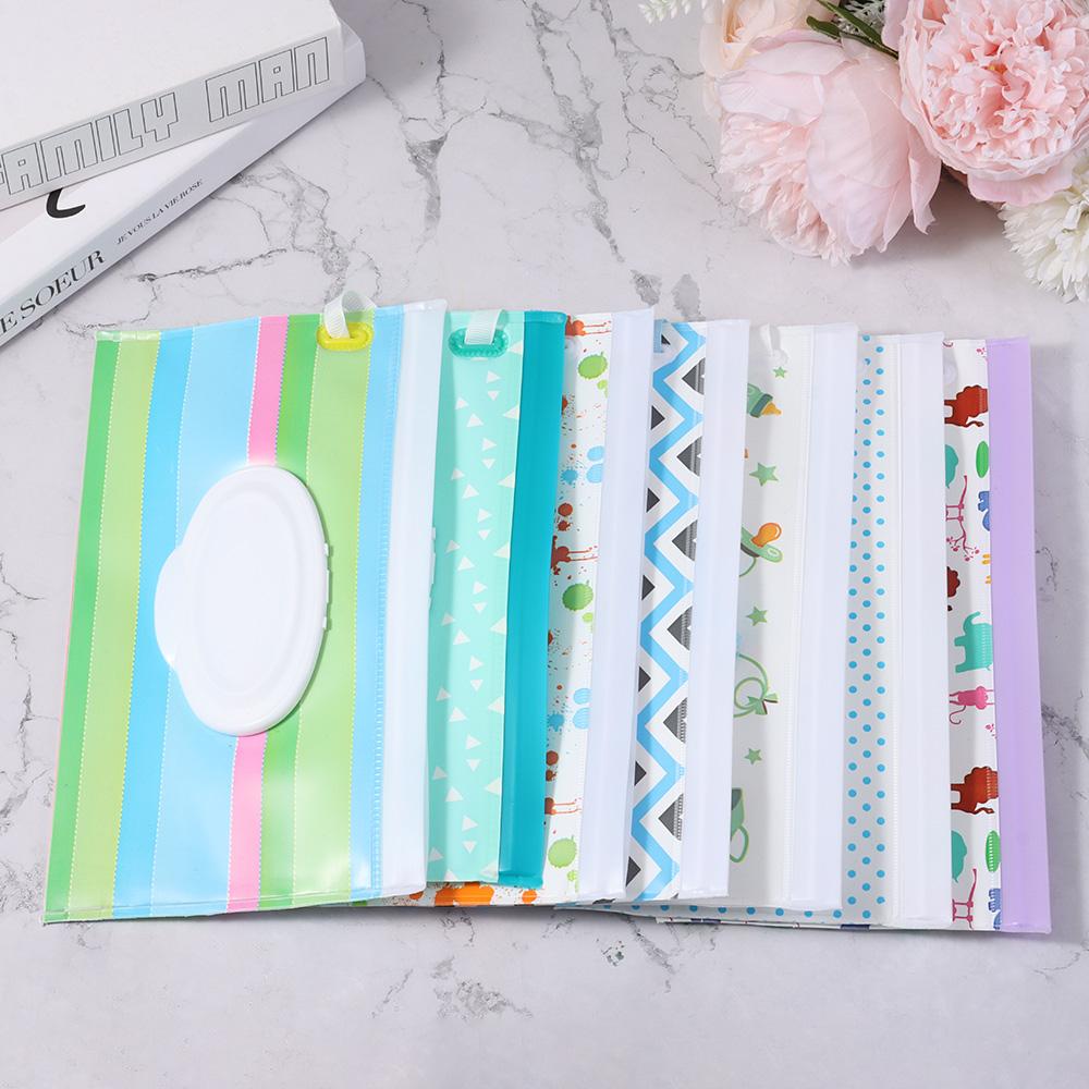 Portable Wet Wipes Bag Flip Cover Napkin Storage Boxes Useful Tissue Box