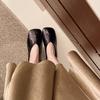 Модные женские модные тапочки на плоской подошве с закрытым носком, квадратным носком, женская обувь, для платья, для повседневной носки, для лета, для ленивых людей, женские тапочки