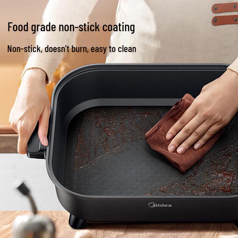Midea 8L Multi-functional Electric Hot Pot & Grill CN plug (adapter included)