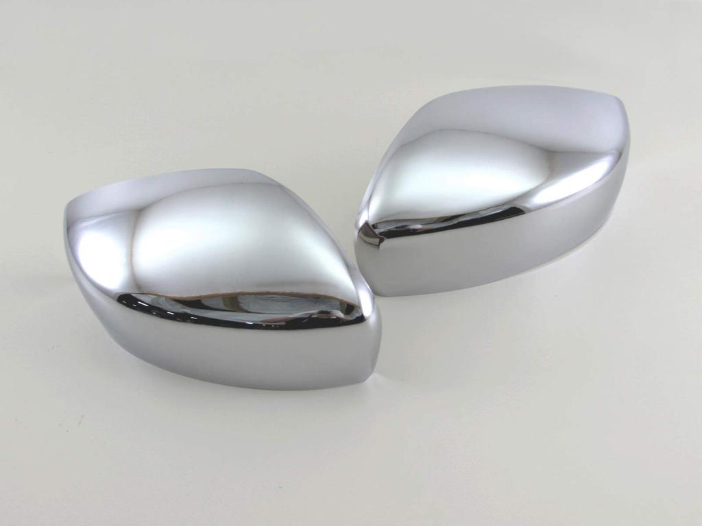 BRIGHTZ Chrome Door Mirror Covers for Skyline V36 KV36 NV36 KV NV 36 30044 (Mid-Late Model) [MIR-SID-257]