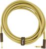 Shielded Cable Deluxe Series Instrument Tweed 08 0990820086 Cable, Straight/Angle, 15',