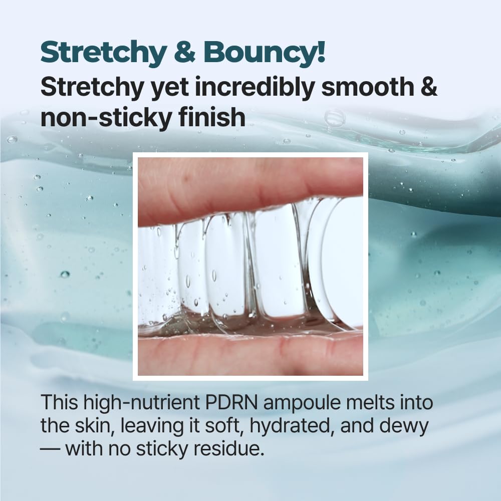 ISNTREE Seaweed PDRN Bouncy Ampoule 50ml, GIM Next-Generation Botanical PDRN Serum, Moisturizing and Hydrating