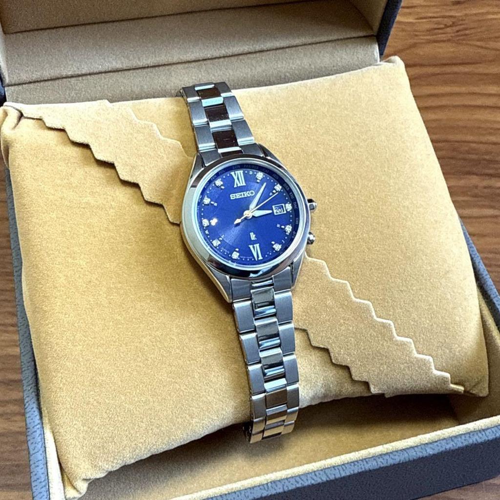 [USED] Limited To 1200 Pieces, Seiko Lukia SSQV071 Eternal Blue