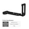 Vertical Shoot Hand Grip for Nikon Z6 and Z7 with Extended Quick Release Camera Bracket Holder Z6, II, Z7, II, L-Plate