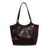 Commuting Tote Bag, Soft Leather, Niche, High-quality, Fashionable, Large-capacity Tote Women's Bag for Classes