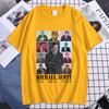 Майкл Скотт Футболки The Eras Tour Дань уважения Сериалу Офис Футболка Comfort Colors Унисекс Женские Хип-хоп Футболки Харадзюку Уличная Мода
