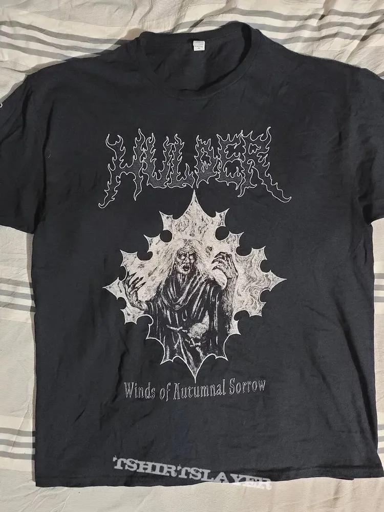 Unisex Short Sleeve Crew Neck Cotton T Shirt Hulder Winds of autumnal sorrow