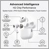 AirPods Pro 2-го поколения Bluetooth-наушники Быстрая зарядка USB-C 30 часов воспроизведения в комплекте Продвинутое шумоподавление Стерео иммерсивный звук Наушники-вкладыши