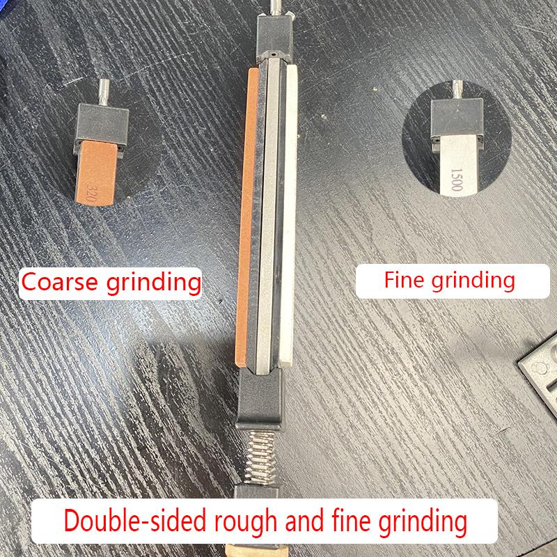 Домашняя точилка для ножей с фиксированным углом Простая и быстрая заточка Абразивная кухонная ножеточка Алмазная шлифовка шлифовка Профессиональный заточной инструмент